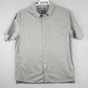 VERTX Mens XL Solid Colorway Button/Snap Tactical Shirt Double Layer WPL00446
